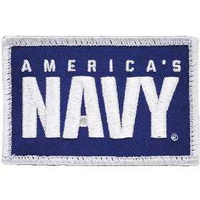 Eagle Emblems PM0634V Patch-Usn America&#039;S Navy (Velcro), (3-1/2"x2-1/4")