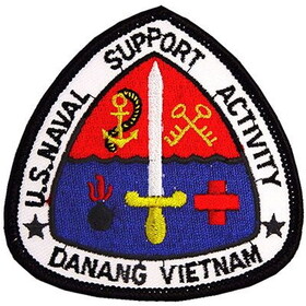 Eagle Emblems PM0640 Patch-Vietnam,Usn,Da Nang (3")