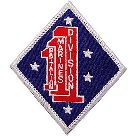 Eagle Emblems PM0645 Patch-Usmc,01St Bn 1St (3-3/8")