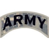 Eagle Emblems PM0673 Patch-Army, Tab (Camo) (2-3/4