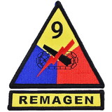 Eagle Emblems PM0689 Patch-Army, 009Th Arm.Div. (3-3/4