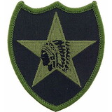 Eagle Emblems PM0701 Patch-Army,002Nd Inf.Div. (3-1/4