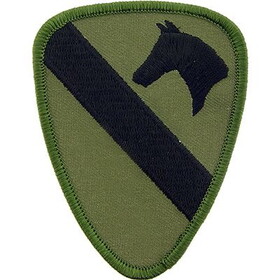 Eagle Emblems PM0708 Patch-Army,001St Cav Div (03) (SUBDUED), (3-1/2")