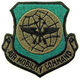 Eagle Emblems PM0715 Patch-Usaf,Air Mobil.Cmd (SUBDUED), (3