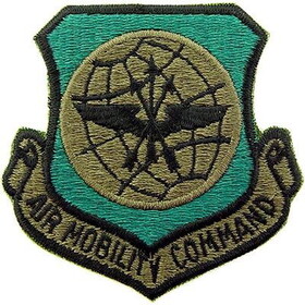 Eagle Emblems PM0715 Patch-Usaf,Air Mobil.Cmd (SUBDUED), (3")