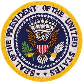 Eagle Emblems PM0721 Patch-Usa,Seal,President (3-1/16")