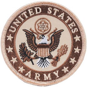 Eagle Emblems PM0748 Patch-Army Symbol (03D) (DESERT), (3-1/16")