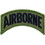 Eagle Emblems PM0751 Patch-Army, Tab, Airborne (Subdued) (1-1/2"X3-3/8")