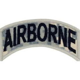 Eagle Emblems PM0752 Patch-Army, Tab, Airborne (Camo) (1-3/8