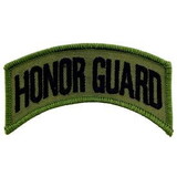 Eagle Emblems PM0753 Patch-Tab, Honor Guard (Subdued) (1-1/2