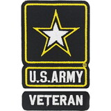Eagle Emblems PM0762 Patch-Army Logo, Veteran (3-3/4