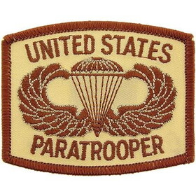 Eagle Emblems PM0770 Patch-Army,Para,Logo (DESERT), (3-1/2")