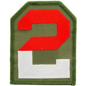 Eagle Emblems PM0772 Patch-Army,002Nd Army (3-1/8")