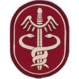 Eagle Emblems PM0776 Patch-Army, Cmd.& Health Services (3