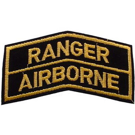 Eagle Emblems PM0812 Patch-Army,Tab,Ranger Abn (3")