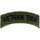 Eagle Emblems PM0829 Patch-Vietnam, Tab, 1968 (Subdued) (3-1/2")