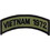 Eagle Emblems PM0832 Patch-Vietnam,Tab,1972 (SUBDUED), (3-1/2"x1")