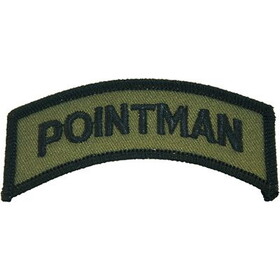 Eagle Emblems PM0841 Patch-Army,Tab,Pointman (SUBDUED), (3-1/2"x1")