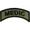 Eagle Emblems PM0842 Patch-Army,Tab,Medic (SUBDUED), (3-1/2"x1-1/4")