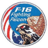 Eagle Emblems PM0845 Patch-Usaf, F-016, Fight.Fa (3