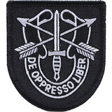 Eagle Emblems PM0852 Patch-Spec,Forces,De Oppr (SLV/BLK), (3