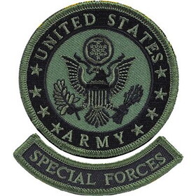 Eagle Emblems PM0853 Patch-Spec,Forces,De Oppr (SUBDUED)., (3-3/4")