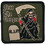 Eagle Emblems PM0884 Patch-Fear The Reaper (Subdued) (3")