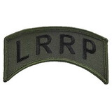 Eagle Emblems PM0889 Patch-Army, Tab, Lrrp (Subdued) (1-1/2