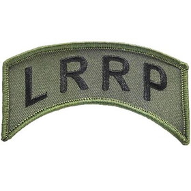 Eagle Emblems PM0889 Patch-Army,Tab,Lrrp (SUBDUED), (3-1/2"x1-3/16")