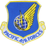 Eagle Emblems PM0900 Patch-Usaf, Pac.Air Forces (Shield) (3