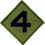 Eagle Emblems PM0944 Patch-Usmc,04Th Div (SUBDUED), (3-3/8")