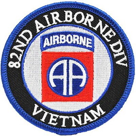 Eagle Emblems PM0954 Patch-Vietnam,Army,082Nd Abn (3-1/16")