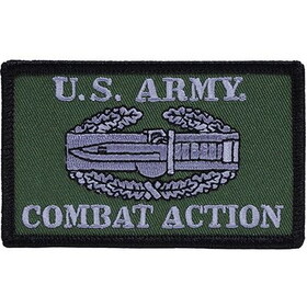 Eagle Emblems PM0968 Patch-Army,Combat Action (SUBDUED), (3-5/8")