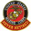 Eagle Emblems PM0973 Patch-Usmc Logo,Never Ret (3-5/8")