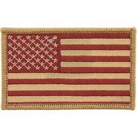 Eagle Emblems PM1114V Patch-Flag,Usa,Desert V (L) (Velcro), (3-3/8"x2")