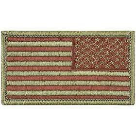 Eagle Emblems PM1118V Patch-Flag,Usa,Ocp Af (R) (Velcro) Spice Brown, (3-3/8"x2")