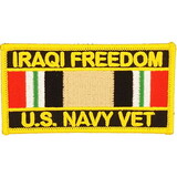Eagle Emblems PM1150 Patch-Iraqi Freed.Usn Svc.Ribbon (4