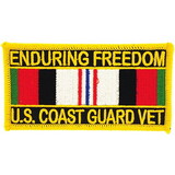 Eagle Emblems PM1157 Patch-Enduring Freed.Uscg Svc.Ribbon (4
