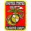 Eagle Emblems PM1191 Patch-Usmc Logo, Rectangle (3-5/8")