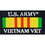 Eagle Emblems PM1207 Patch-Viet, Bdg, Army Vet. (4"X2-1/8")
