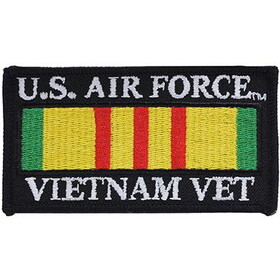 Eagle Emblems PM1209 Patch-Viet,Bdg,Usaf Vet (4"x2-1/8")