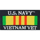 Eagle Emblems PM1210 Patch-Viet, Bdg, Usn Vet (4