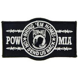 Eagle Emblems PM1212 Patch-Pow*Mia, Bring'Em Hm (4-1/4