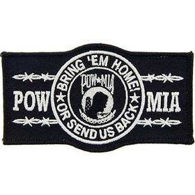 Eagle Emblems PM1212 Patch-Pow*Mia, Bring'Em Hm (4-1/4")