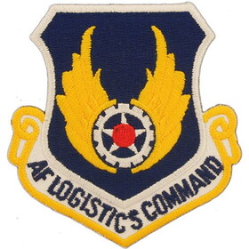 Eagle Emblems PM1326 Patch-Usaf, Logistics Cmd. (Shield) (3")