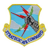 Eagle Emblems PM1328 Patch-Usaf, Strat.Air Cmd. (Shield) (3