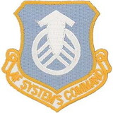 Eagle Emblems PM1330 Patch-Usaf, Systems Cmd. (Shield) (3