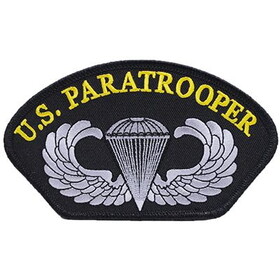 Eagle Emblems PM1337 Patch-Army,Hat,Paratroop (5-1/4"x3")