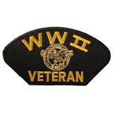 Eagle Emblems PM1338 Patch-Wwii, Hat, Veteran (3