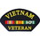 Eagle Emblems PM1340 Patch-Viet, Hat, Veteran (3"X5-1/4")